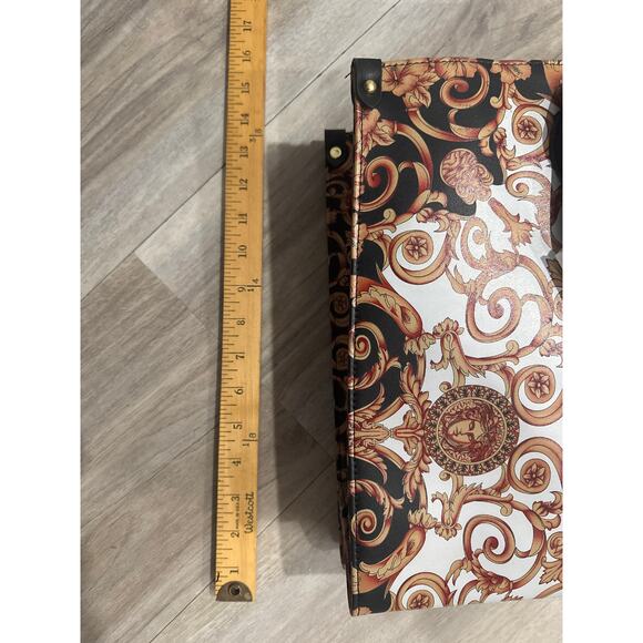 Women's Artistry Classy Beautiful Brown Spice Tote Bag with Long Shoulder Strap - Picture 7 of 9